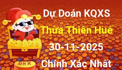 Soi cầu XSTTH 30/11/2025 - Dự đoán xổ số Thừa Thiên Huế ngày 30/11